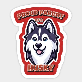 Husky dog Cute Sticker